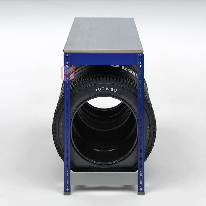 Верстак металлический с нишей для колес Garage-111 фото Стеллаж Мастер